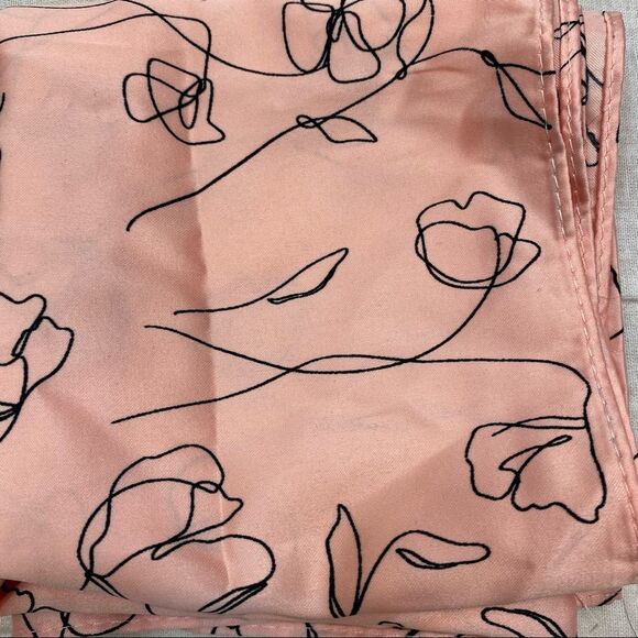 New With Tags Lark & Ives Minimalist Hair Scarf Bundle Pink and Ivory - Picture 11 of 12